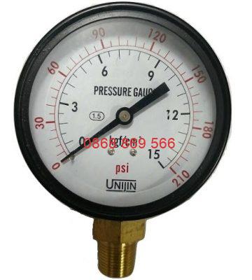 đồng hồ áp suất Unijin