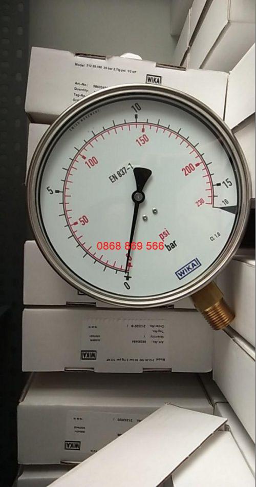 Đồng hồ áp suất WKA 212.20