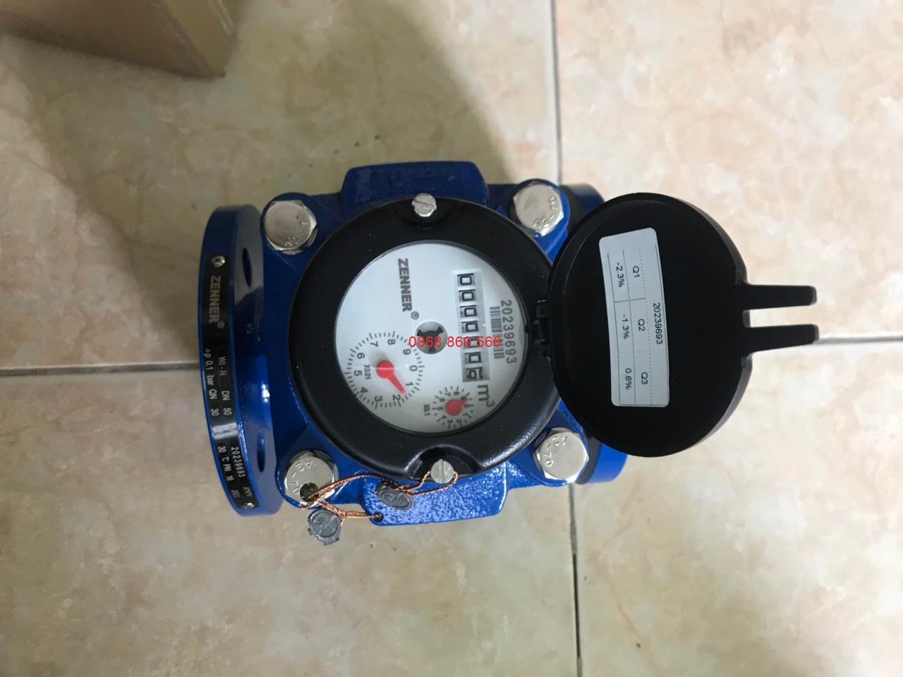 Đồng hồ nước thải Zenner DN50