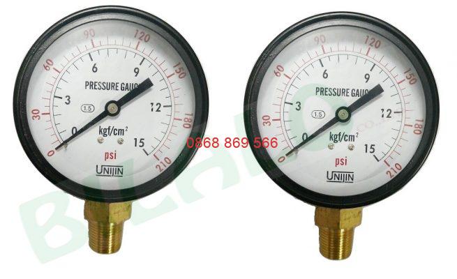 Đồng hồ đo áp suất Unijin P110