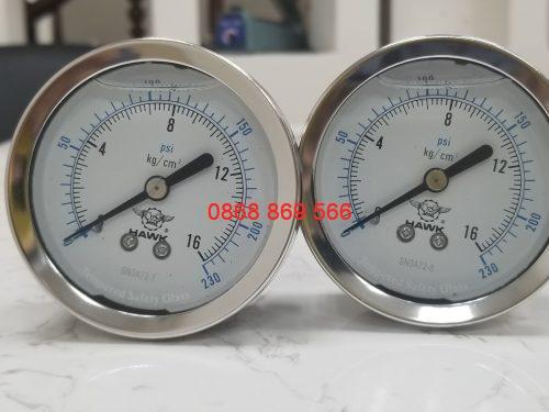 Đồng hồ đo áp suất Hawk - Đài Loan