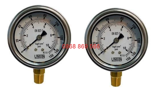 đồng hồ đo áp suất Unijin