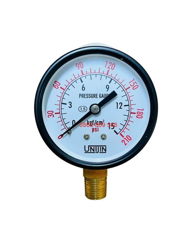 đồng hồ áp suất Unijin