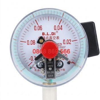 Đồng hồ đo áp suất 3 kim Y100 -0.1-0MPA