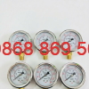 Đồng hồ áp suất Trung Quốc F63mm, có dầu